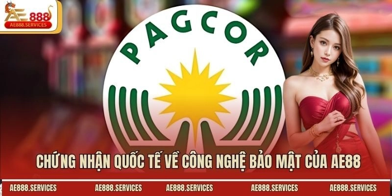 Chứng nhận quốc tế về công nghệ bảo mật của AE88